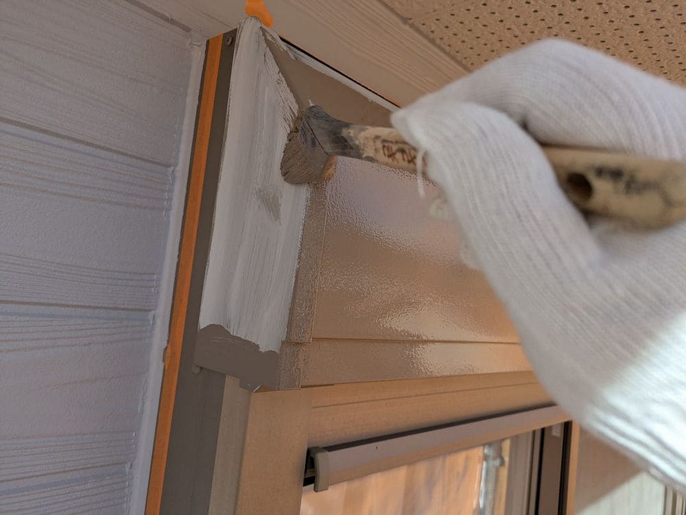 尾鷲市で外壁塗装と屋根工事と防水工事をリペイント匠が施工した写真