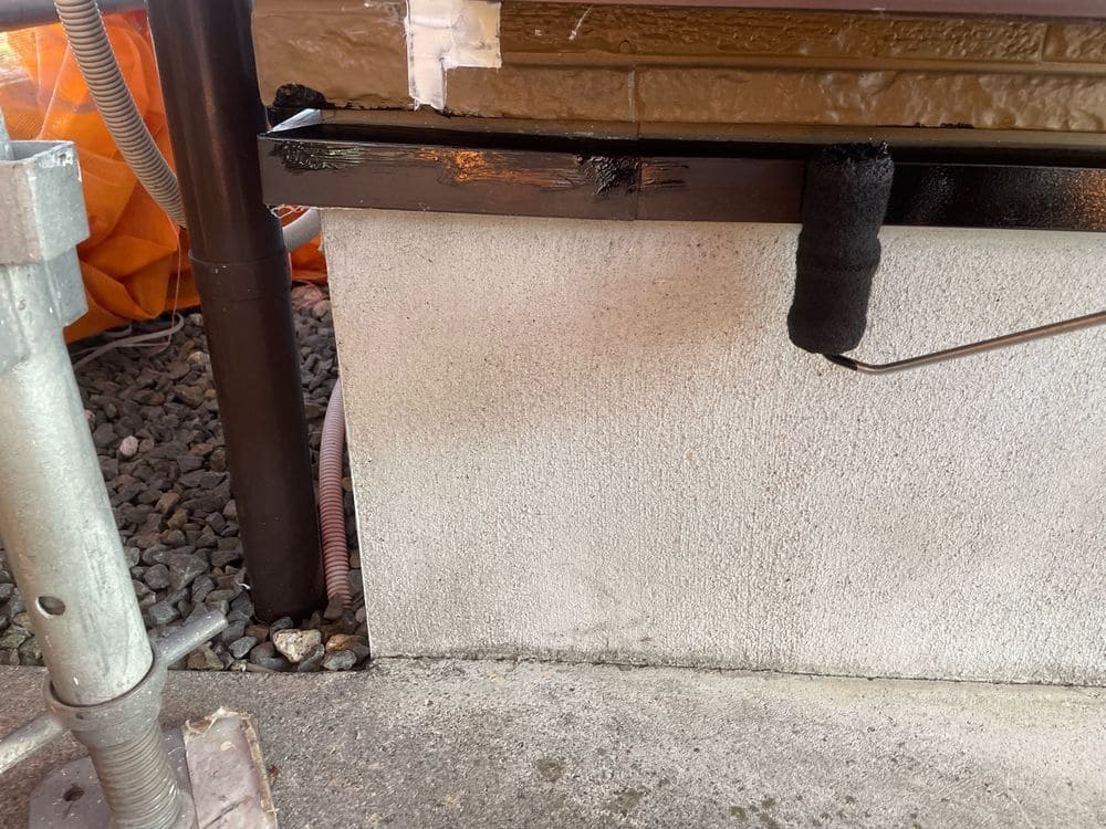 員弁郡東員町の外壁塗装、防水工事をリペイント匠が施工した写真