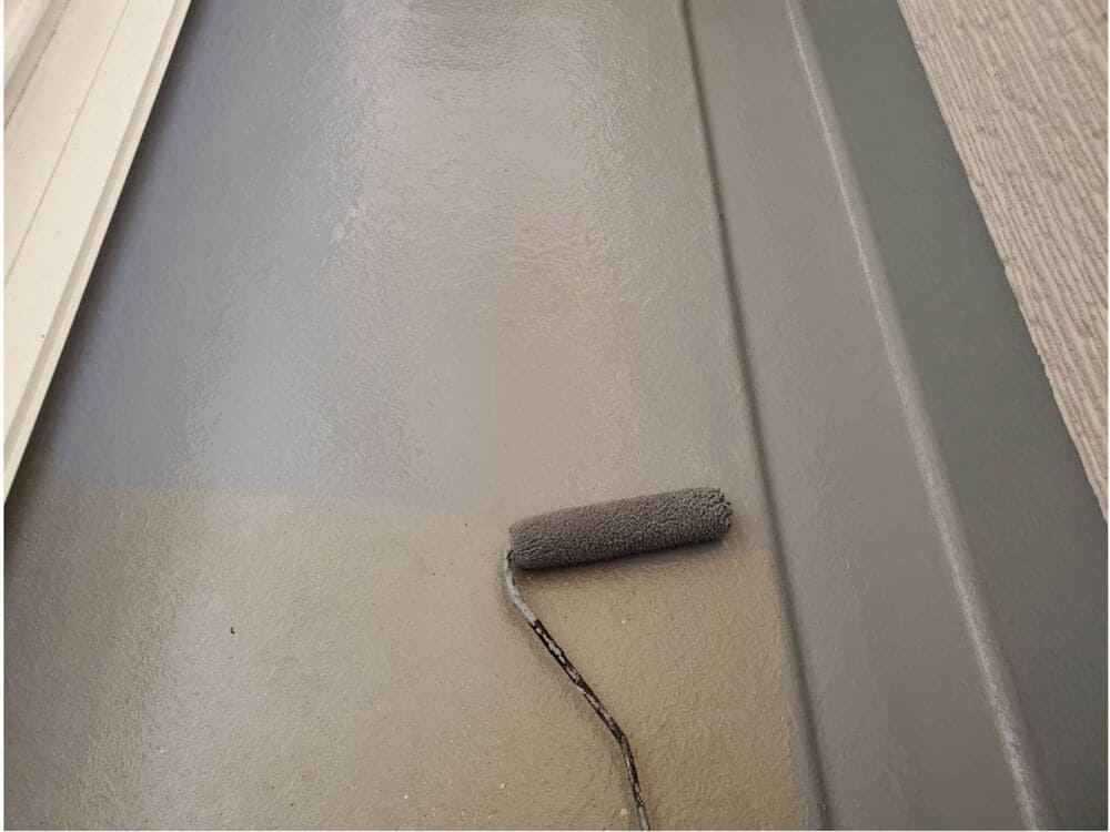 M様(亀山)防水(トップコート) 亀山市の外壁塗装、防水工事をリペイント匠が施工した写真