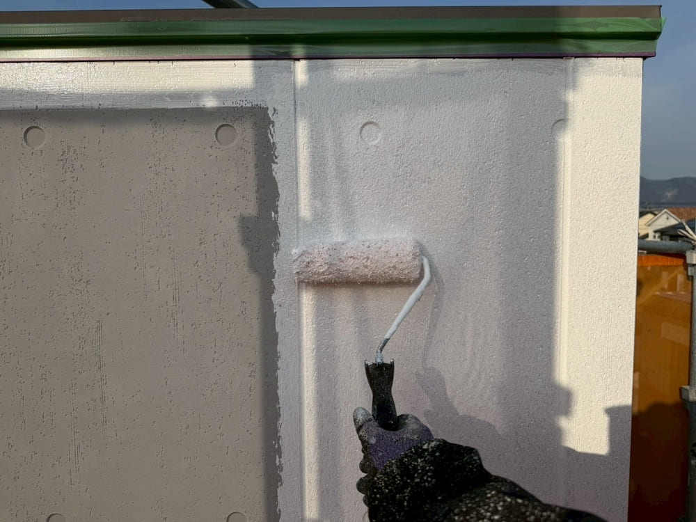 亀山市の外壁塗装、防水工事をリペイント匠が施工した写真