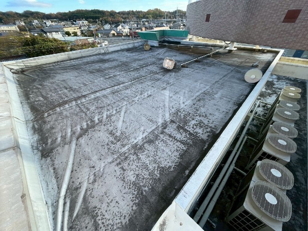 津市の防水工事をリペイント匠が施工した写真