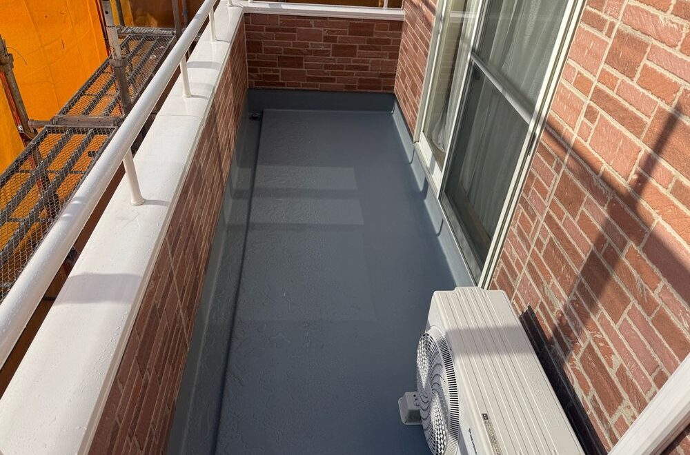 三重郡菰野町の防水工事をリペイント匠が施工した写真