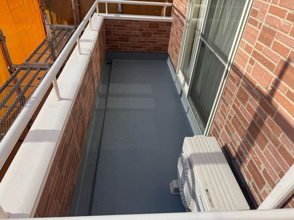 三重郡菰野町の防水工事をリペイント匠が施工した写真