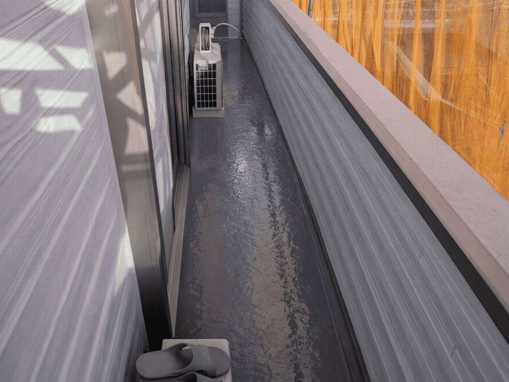 尾鷲市で外壁塗装・屋根工事・防水工事をリペイント匠が施工した写真