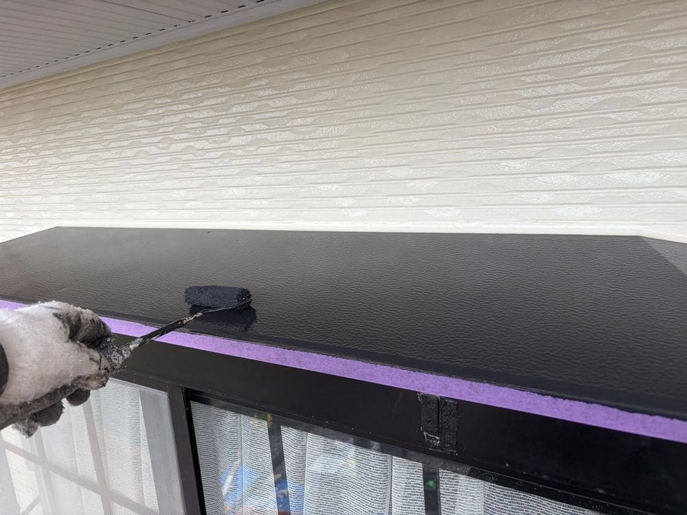 鈴鹿市の外壁塗装、防水工事をリペイント匠が施工した写真