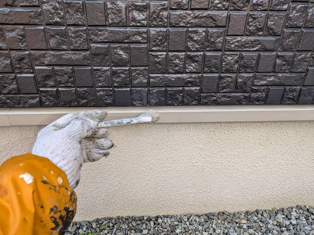 津市で外壁塗装をリペイント匠が施工した写真