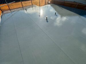 津市の外壁塗装、防水工事をリペイント匠が施工した写真