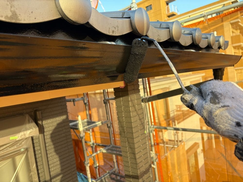 四日市市の外壁塗装をリペイント匠が施工した写真