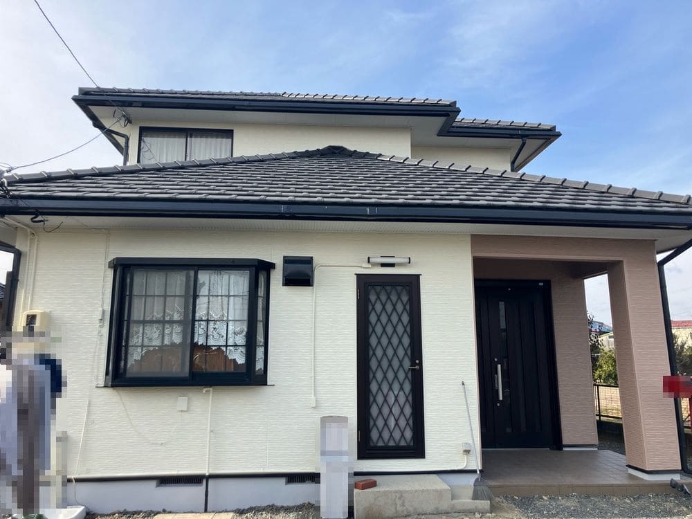 鈴鹿市の外壁塗装、防水工事をリペイント匠が施工した写真