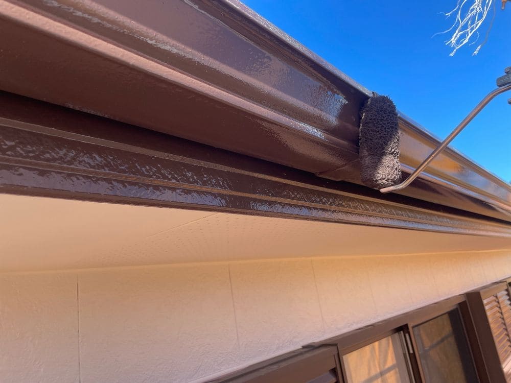 員弁郡東員町の外壁塗装、防水工事をリペイント匠が施工した写真