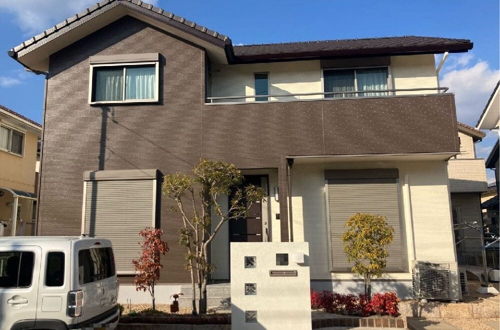 津市で外壁塗装、防水工事をリペイント匠が施工した写真