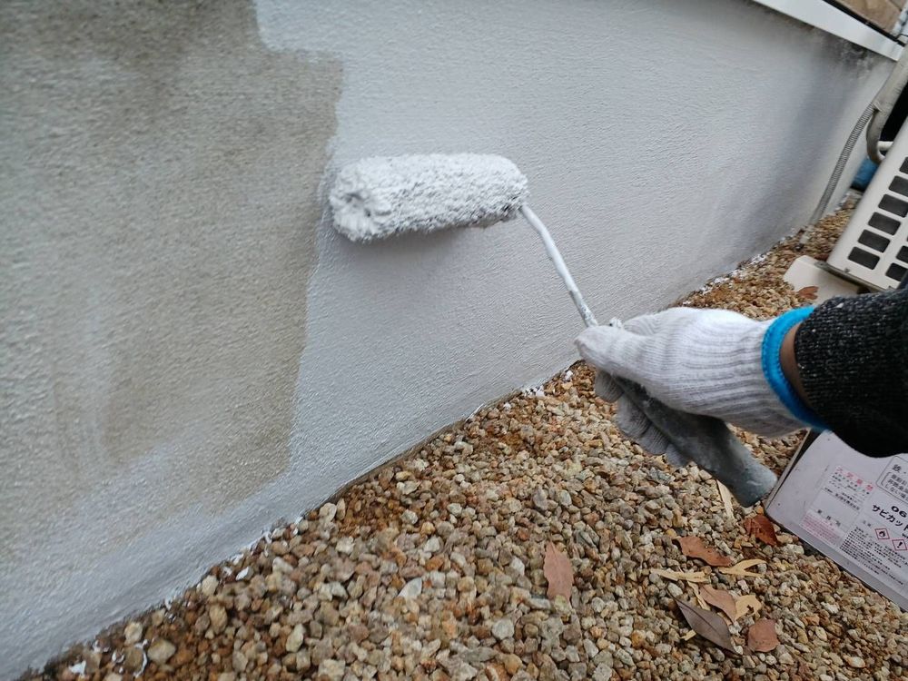 四日市市の外壁塗装をリペイント匠が施工した写真