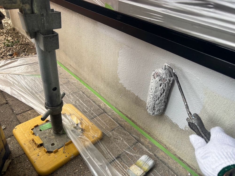 四日市市の外壁塗装をリペイント匠が施工した写真