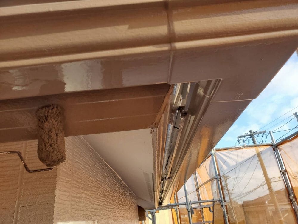 四日市市で外壁塗装をリペイント匠が施工した写真