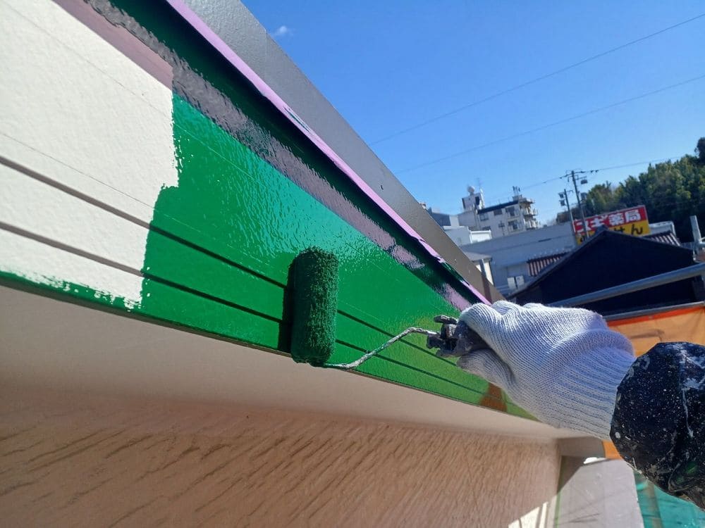 四日市市の外壁・屋根塗装をリペイント匠が施工した写真