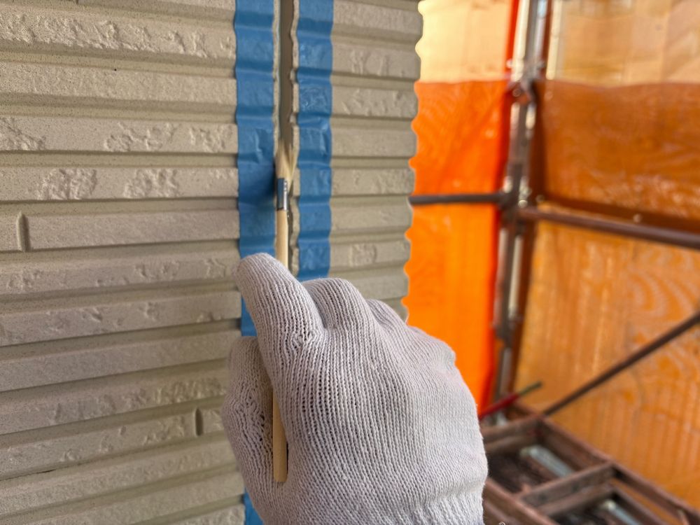 四日市市の外壁塗装をリペイント匠が施工した写真