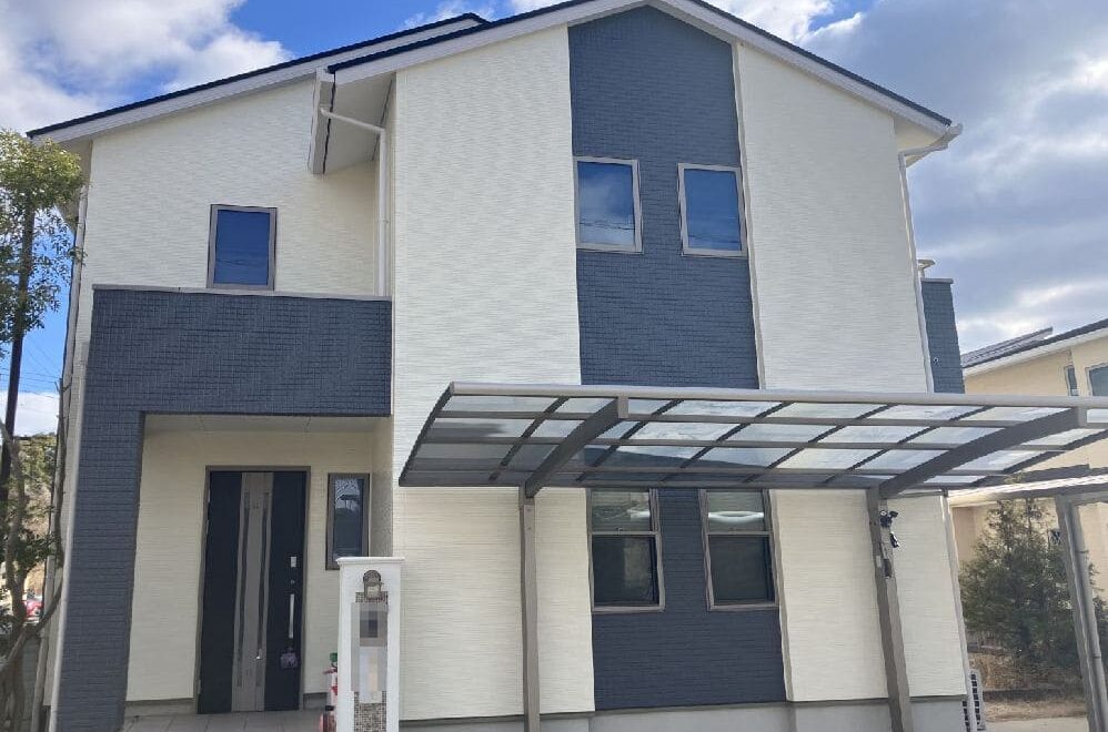 津市で外壁塗装、屋根塗装をリペイント匠が施工した写真