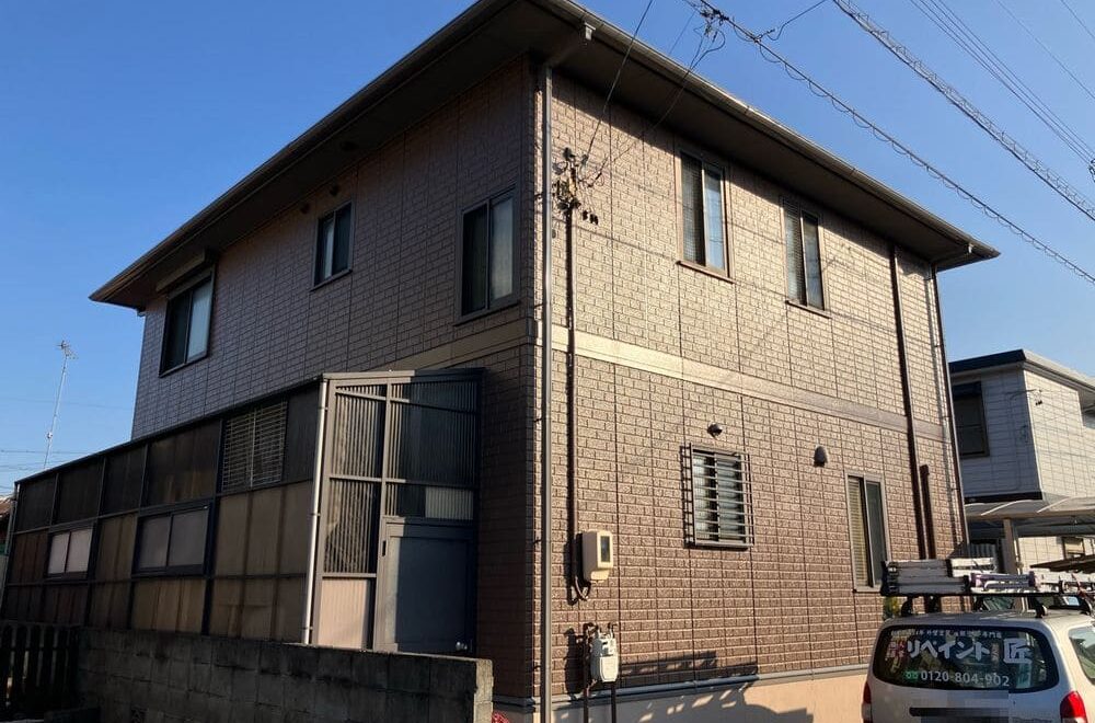 松阪市で外壁・屋根塗装をリペイント匠が施工した写真