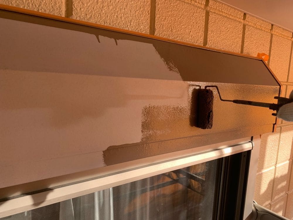 鈴鹿市の外壁塗装、屋根塗装、防水工事をリペイント匠が施工した写真