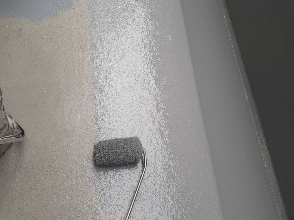 員弁郡東員町の外壁塗装、防水工事をリペイント匠が施工した写真