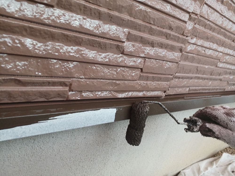 四日市市の外壁塗装、防水工事をリペイント匠が施工した写真