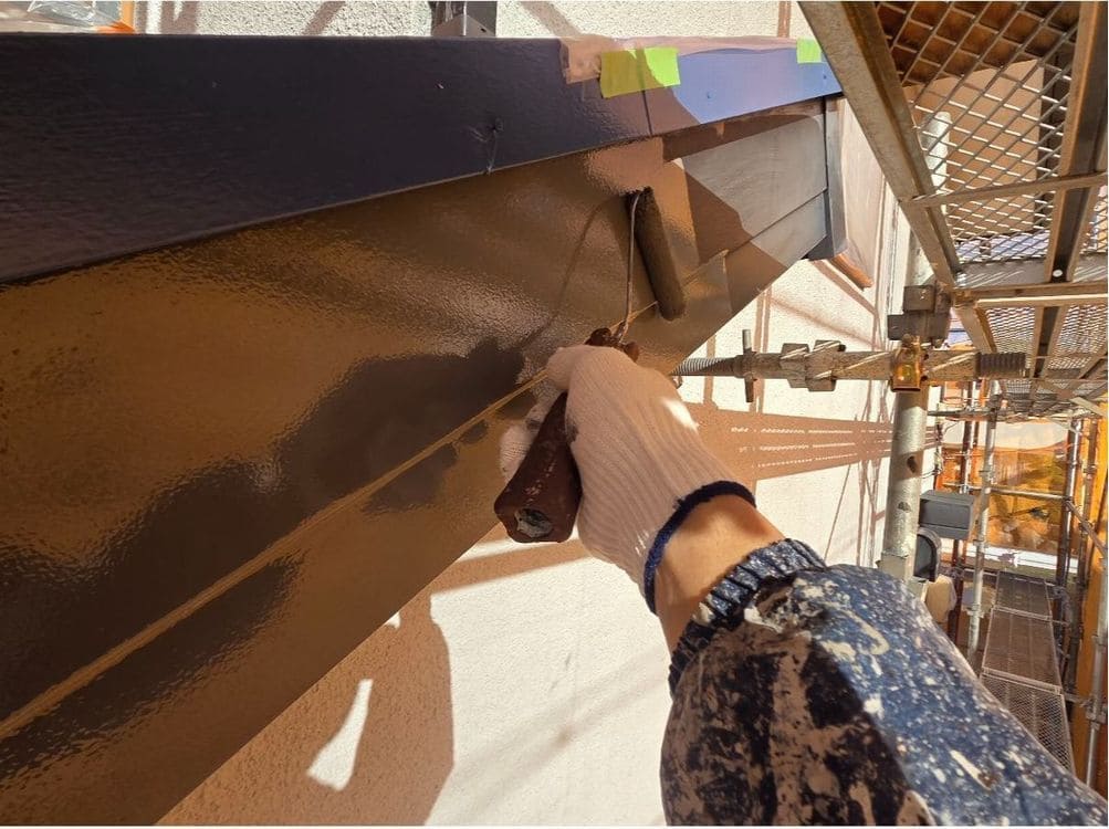 鈴鹿市の外壁塗装、屋根塗装をリペイント匠が施工した写真