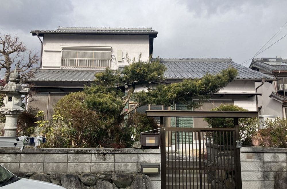 伊賀市の外壁塗装をリペイント匠が施工した写真