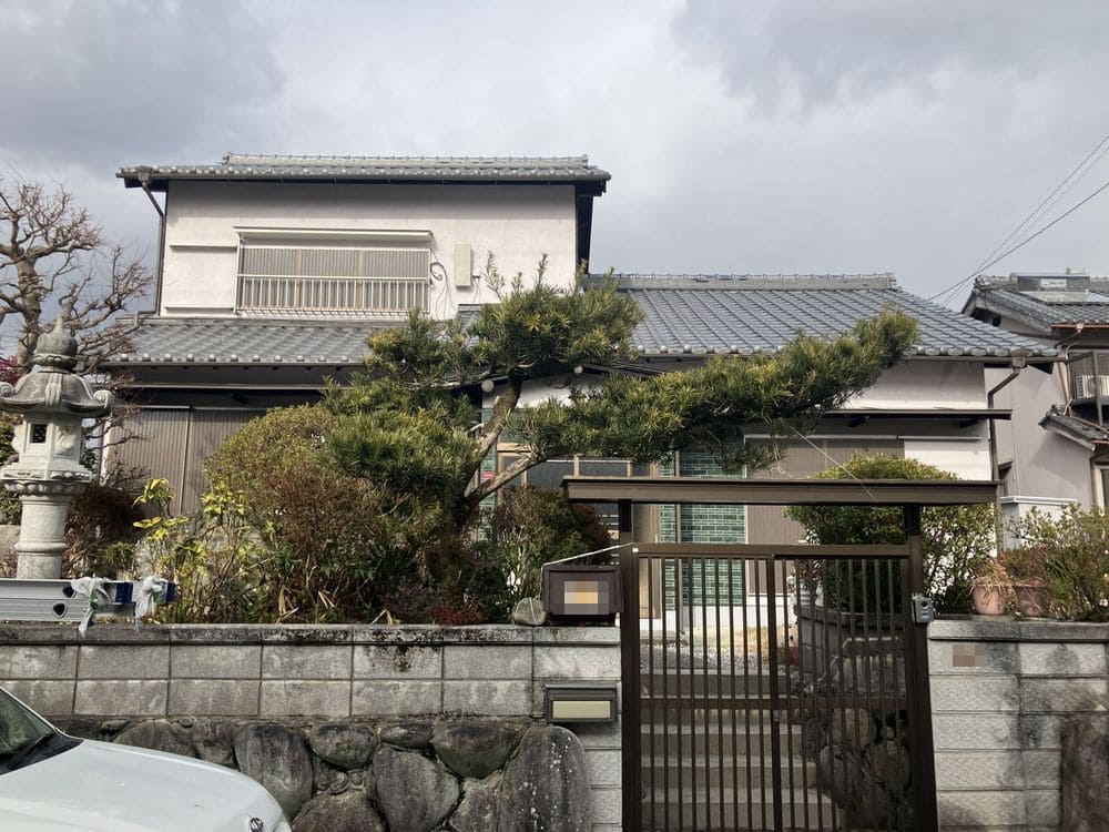 伊賀市の外壁塗装をリペイント匠が施工した写真