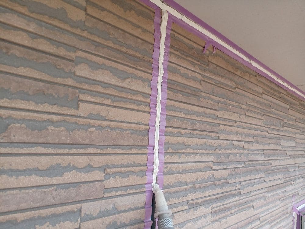 四日市市の外壁塗装、防水工事をリペイント匠が施工した写真