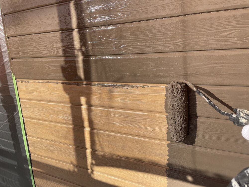 亀山市の外壁塗装をリペイント匠が施工した写真