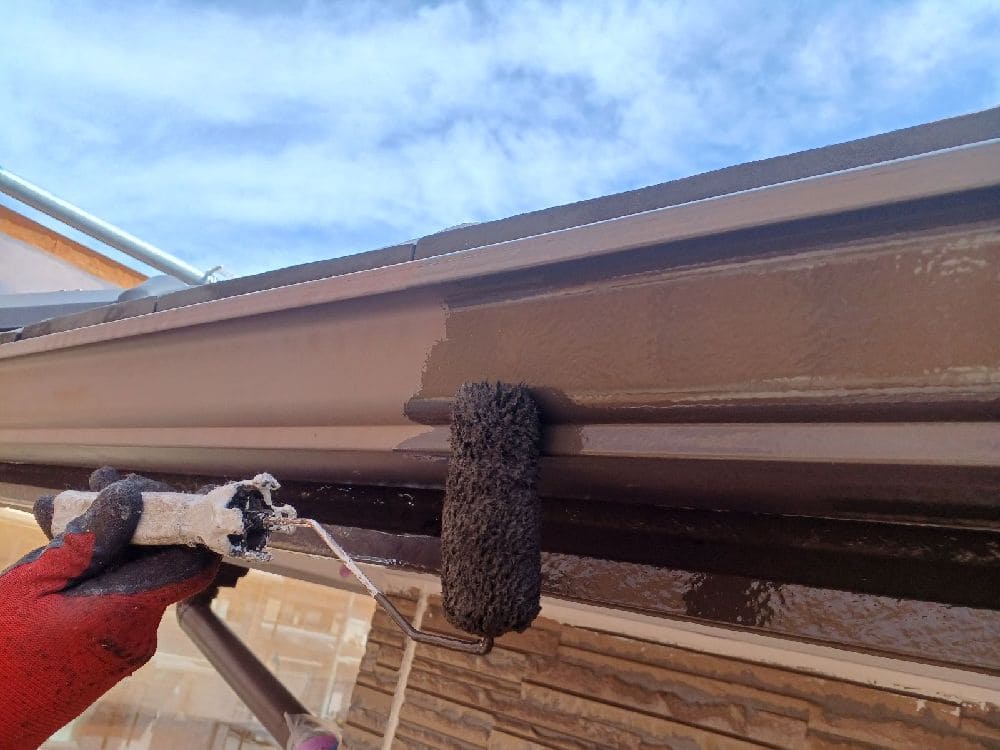 四日市市の外壁塗装、防水工事をリペイント匠が施工した写真