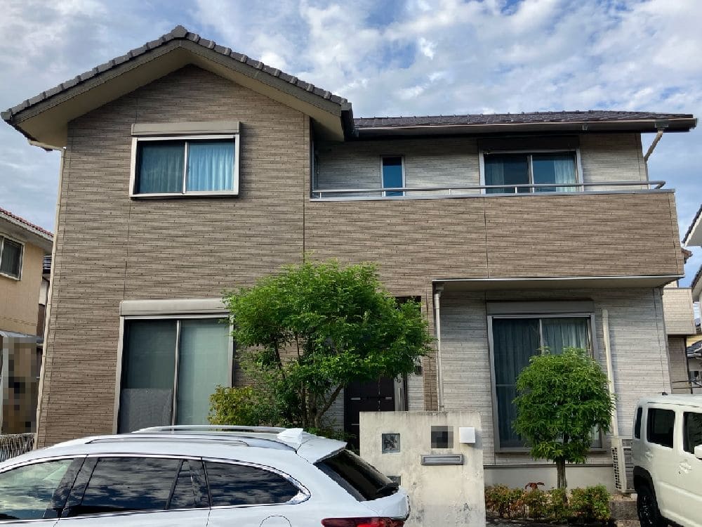 津市で外壁塗装、防水工事をリペイント匠が施工した写真