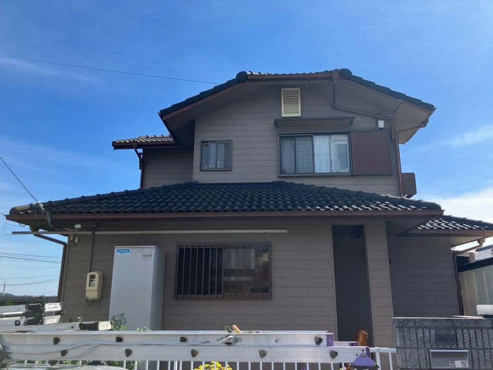 松阪市で外壁・屋根塗装をリペイント匠が施工した写真