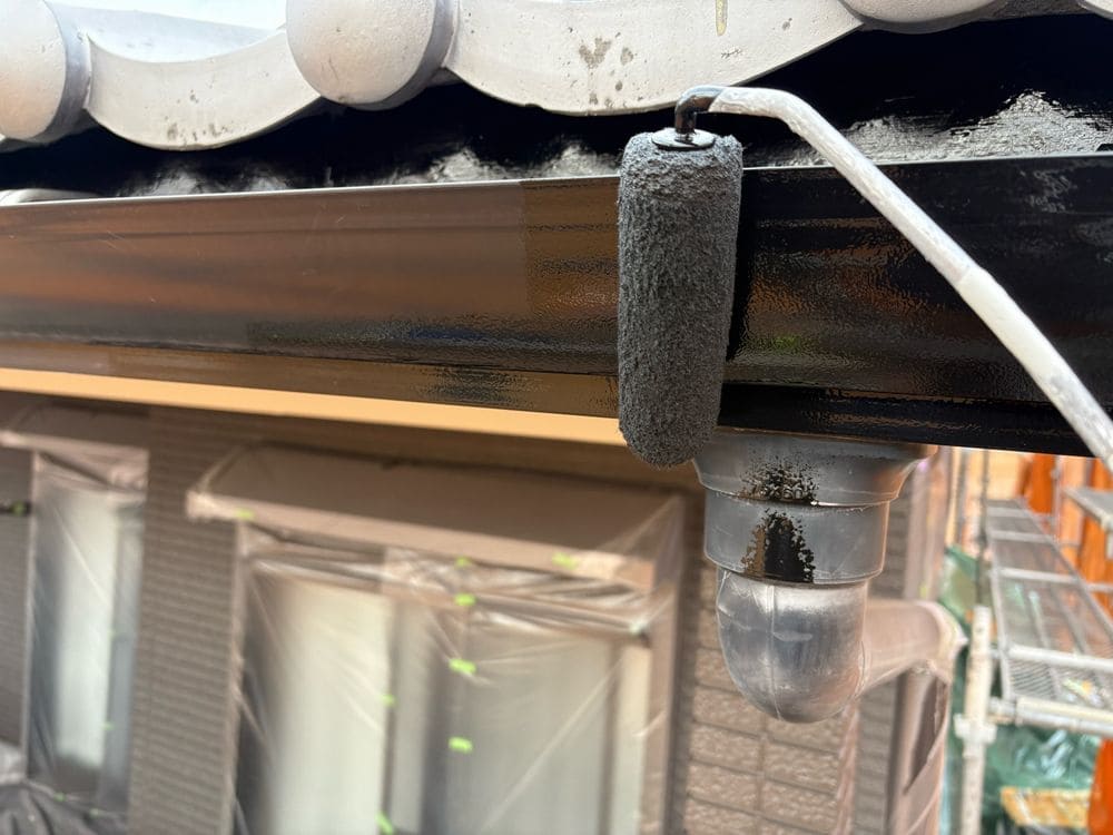 四日市市の外壁塗装をリペイント匠が施工した写真