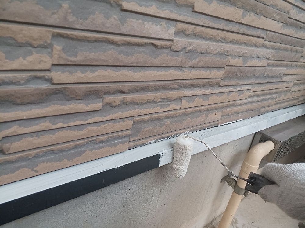 四日市市の外壁塗装、防水工事をリペイント匠が施工した写真