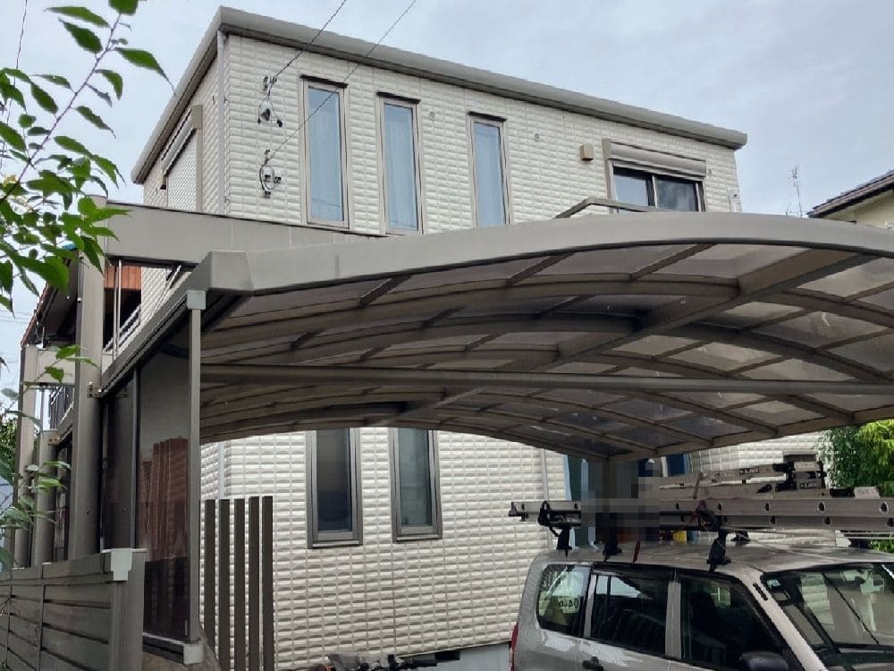 津市の外壁塗装、防水工事をリペイント匠が施工した写真