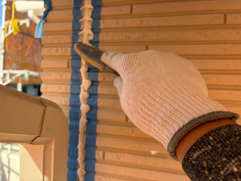 四日市市の外壁塗装をリペイント匠が施工した写真