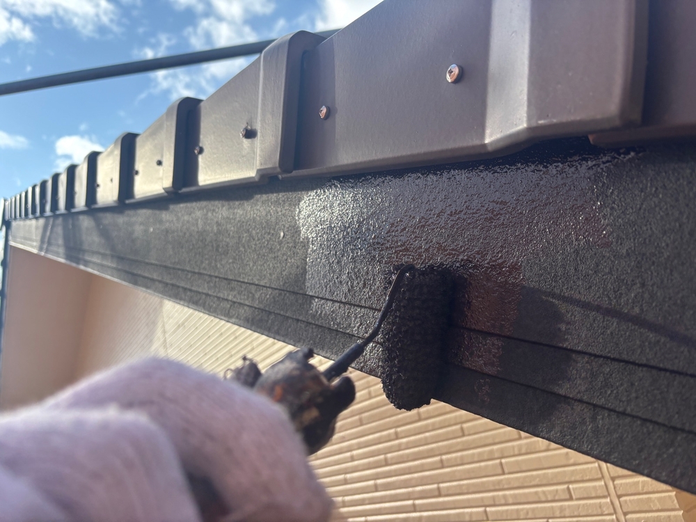 津市で外壁塗装、防水工事をリペイント匠が施工した写真