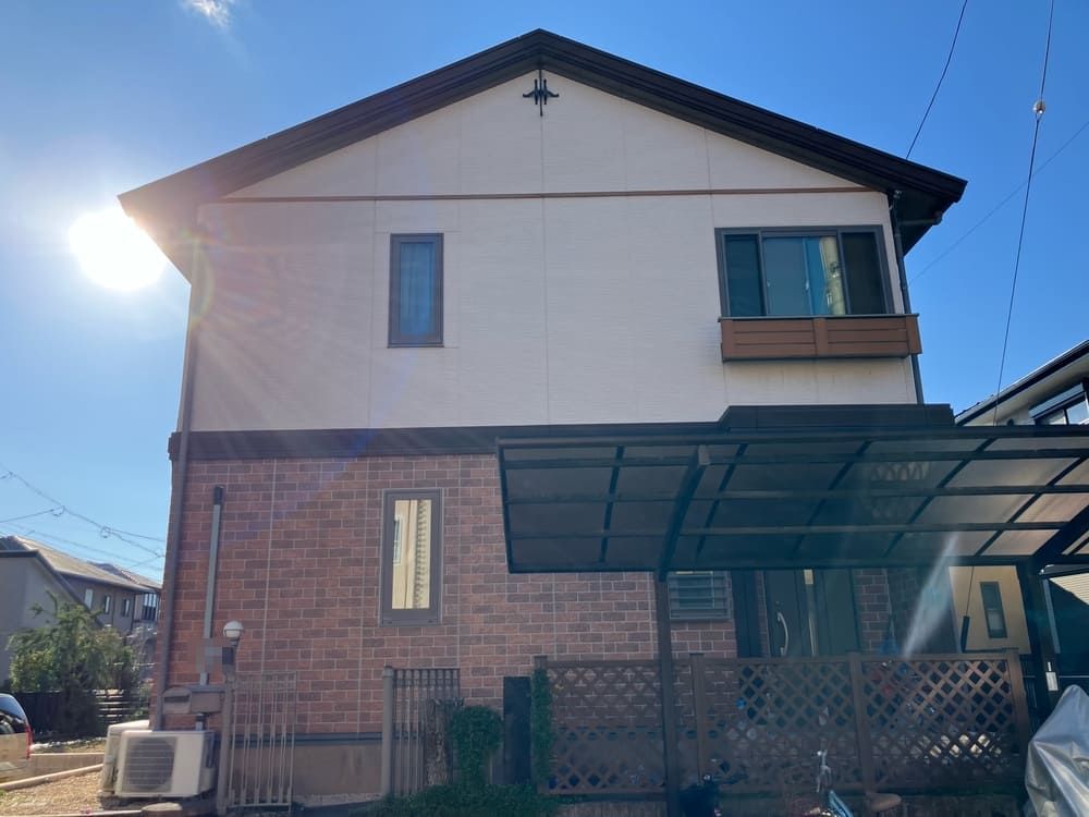 亀山市の外壁塗装をリペイント匠が施工した写真