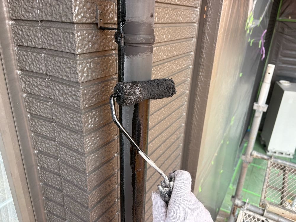 四日市市の外壁塗装をリペイント匠が施工した写真