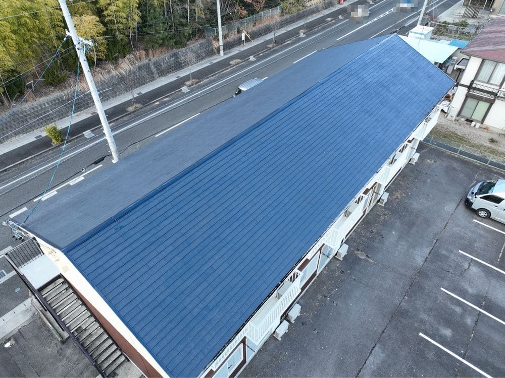 四日市市_O様_施工後_屋根全体 四日市市の外壁・屋根塗装をリペイント匠が施工した写真