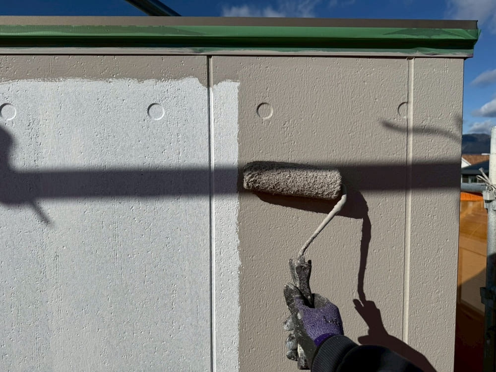 亀山市の外壁塗装、防水工事をリペイント匠が施工した写真