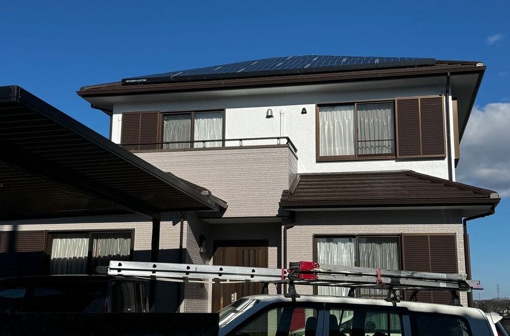 員弁郡東員町の外壁塗装、防水工事をリペイント匠が施工した写真