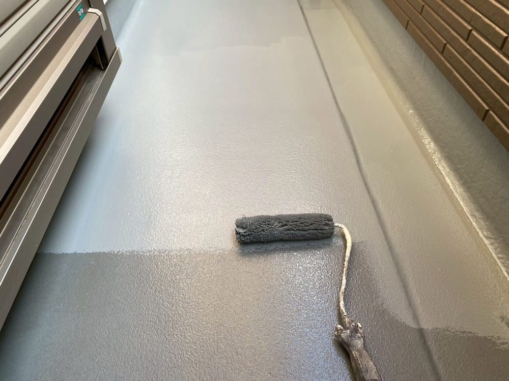 津市で外壁塗装、防水工事をリペイント匠が施工した写真