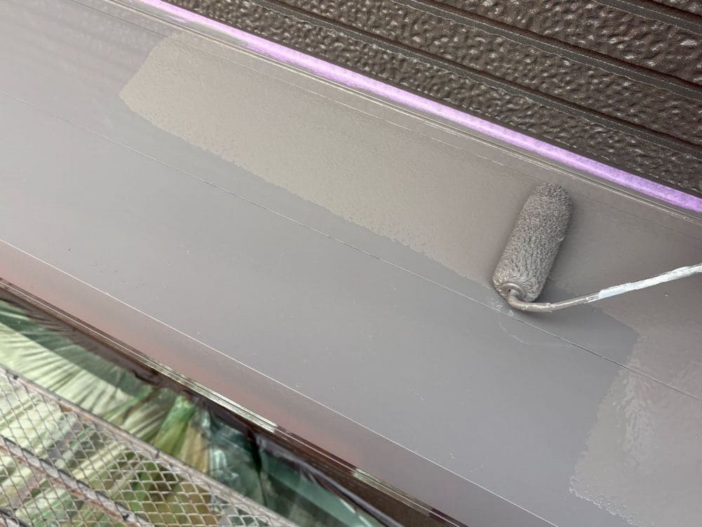 四日市市の外壁塗装をリペイント匠が施工した写真