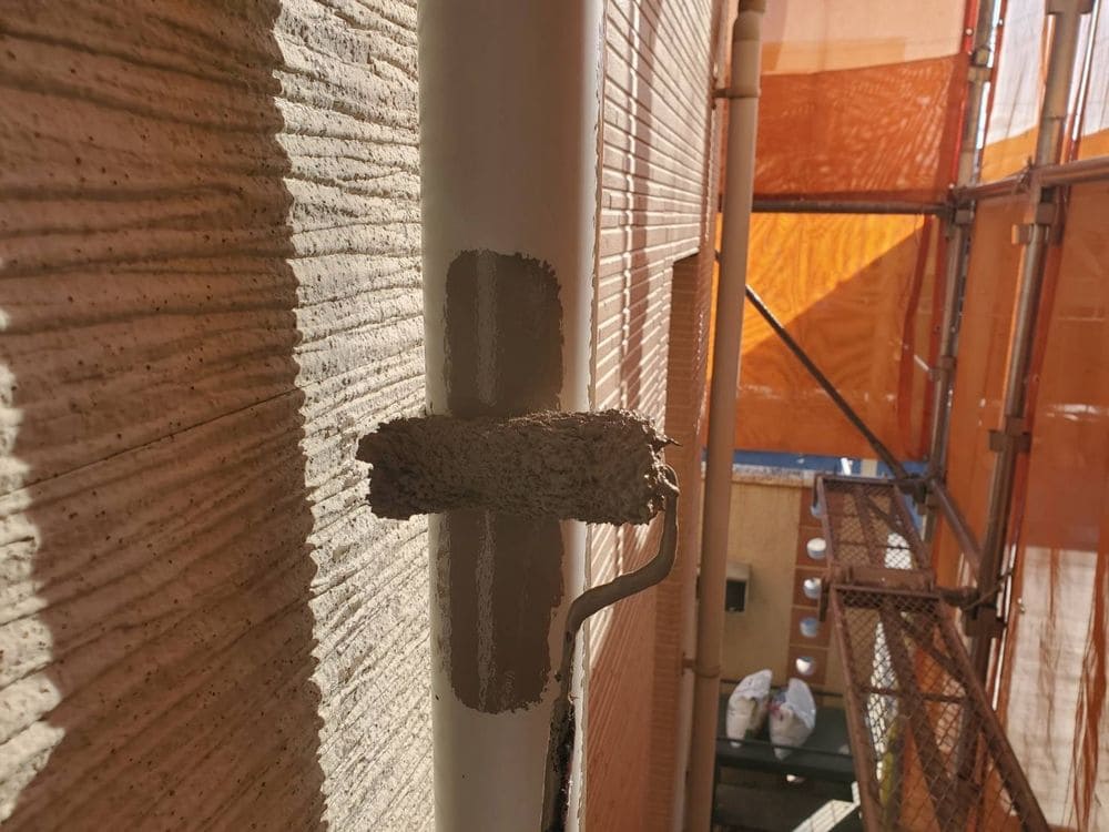 四日市市で外壁塗装をリペイント匠が施工した写真