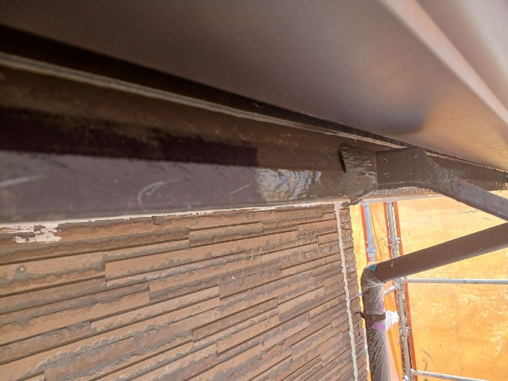 四日市市の外壁塗装、防水工事をリペイント匠が施工した写真