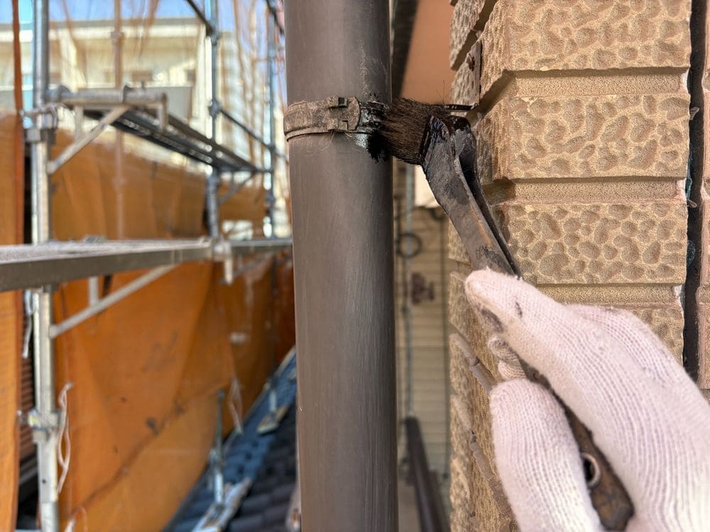 四日市市の外壁塗装をリペイント匠が施工した写真