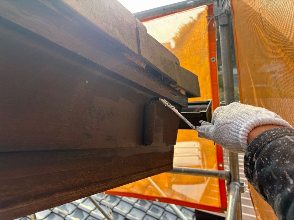 四日市市の外壁塗装をリペイント匠が施工した写真