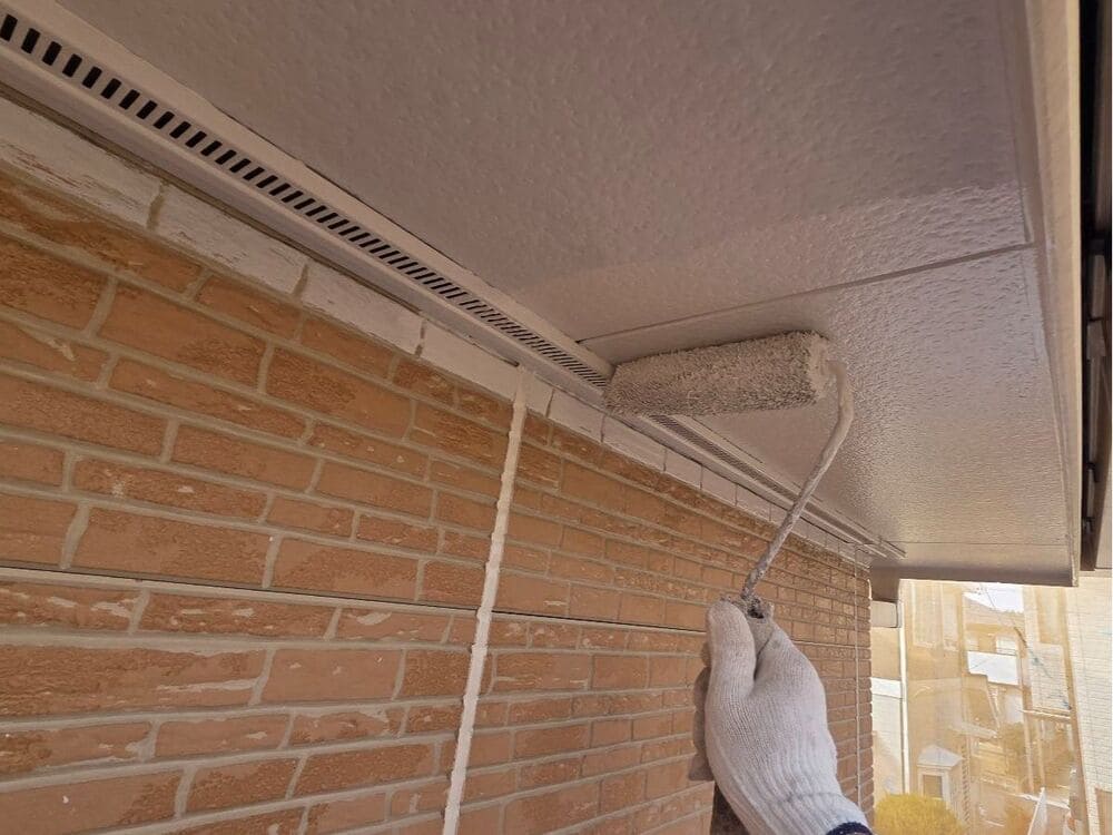 鈴鹿市で外壁塗装、防水工事をリペイント匠が施工した写真